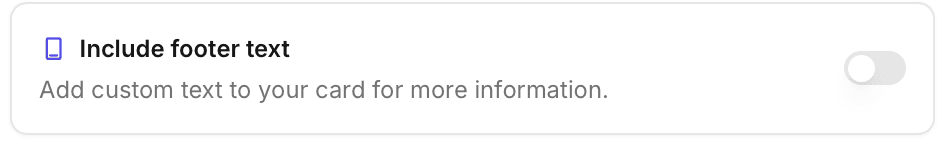 footer text screenshot