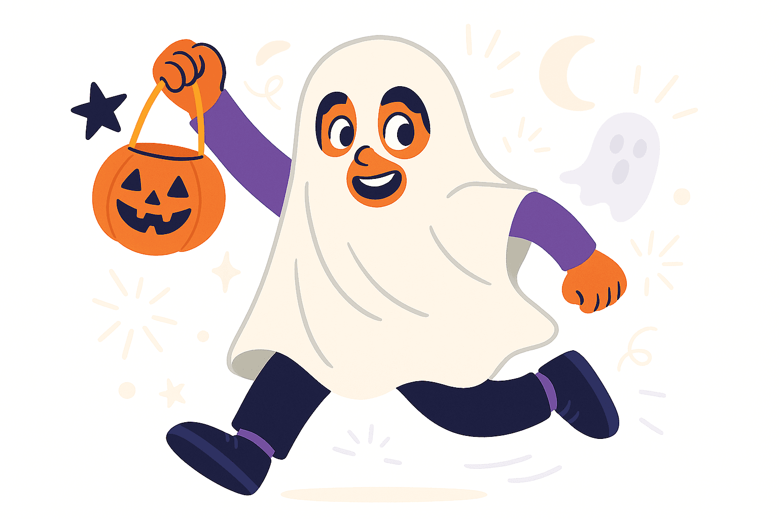 character in halloween costume