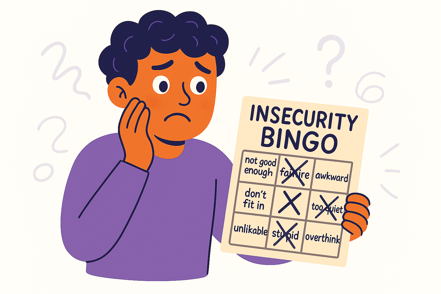 insecure character