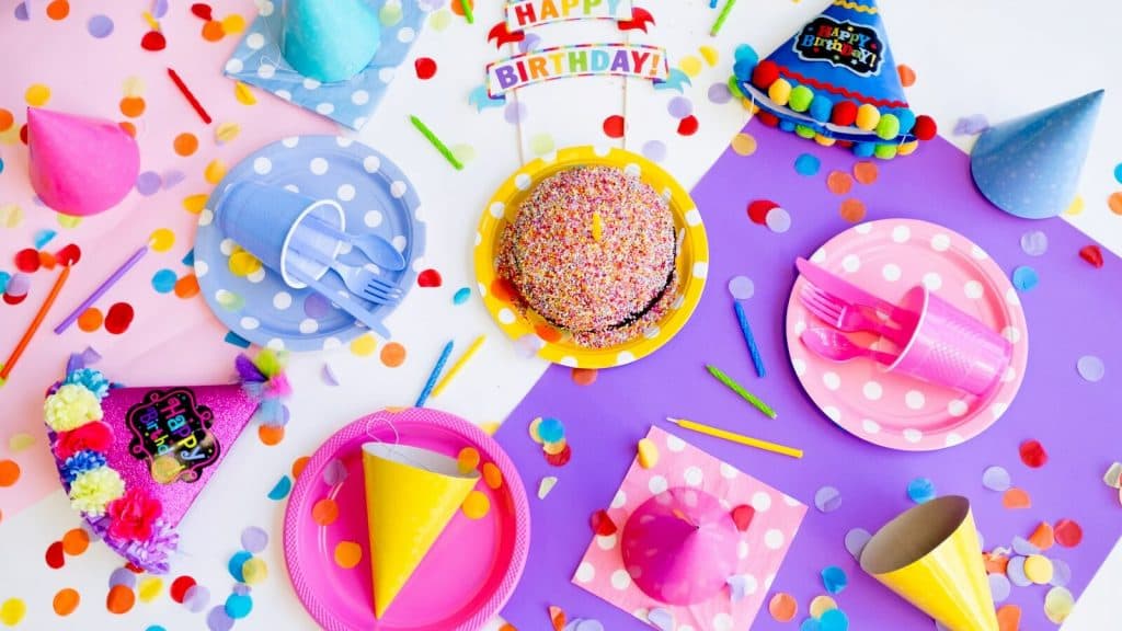 birthday decor lot